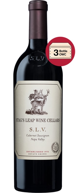 Stag's Leap Wine Cellars S.L.V. 50th Anniversary Set (2008, 2013, 2016) in OWC Front Bottle Shot