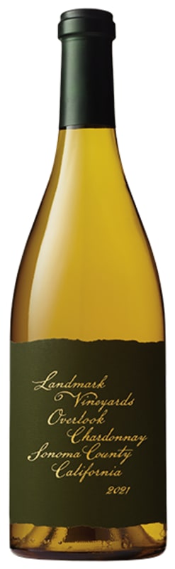 Landmark Overlook Chardonnay 2021 Front Bottle Shot