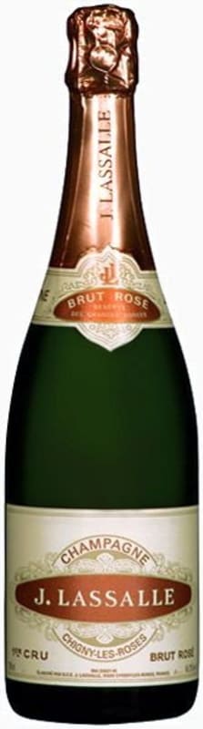 J. Lassalle Premier Cru Brut Rose Front Bottle Shot