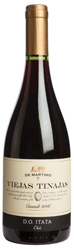 De Martino Viejas Tinajas Cinsault 2016 Front Bottle Shot