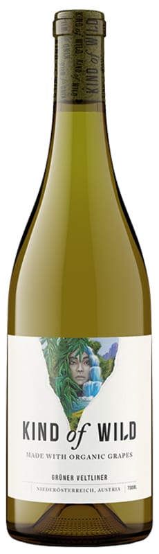 Kind of Wild Organic Gruner Veltliner 2021 Front Bottle Shot