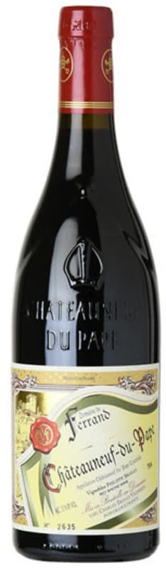 Domaine de Ferrand Chateauneuf-du-Pape 2007 Front Bottle Shot