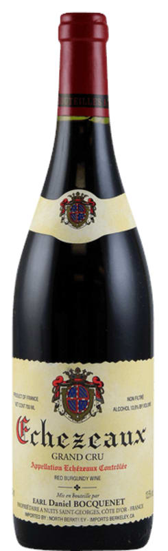 Daniel Bocquenet Echezeaux Grand Cru 2008 Front Bottle Shot