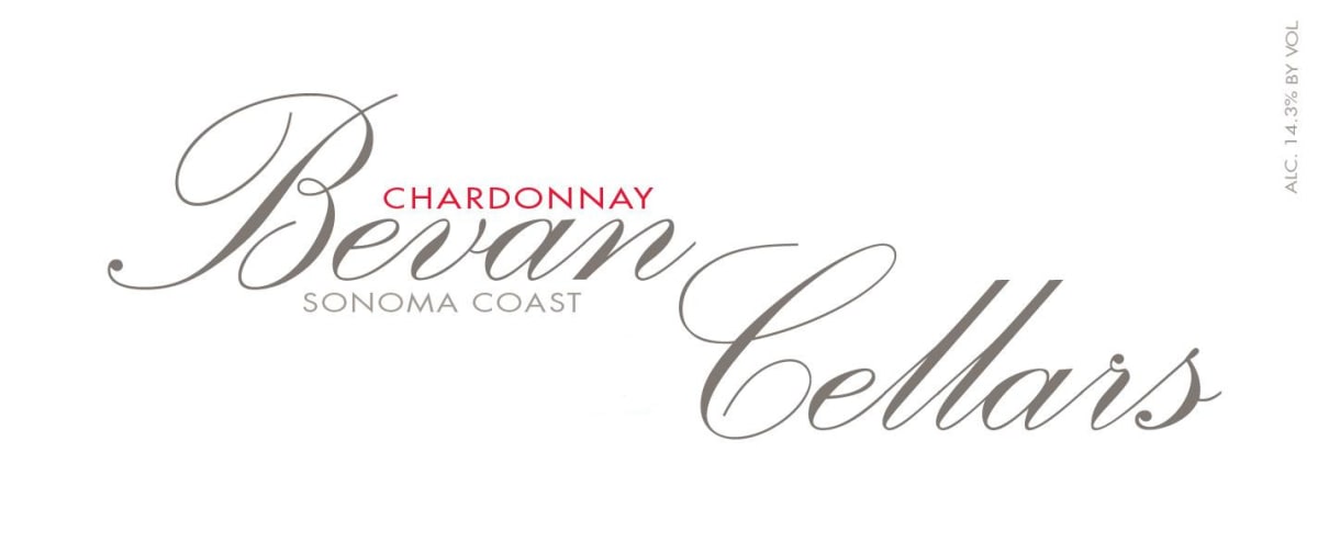 Bevan Cellars Summit 1376 Chardonnay 2014 Front Label