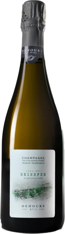 Dehours Brisefer Lieu-Dit Reserve Perpetuelle Extra Brut Front Bottle Shot