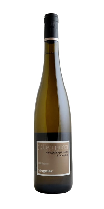 Julien Pilon Mon Grand-Pere Etait Limonadier Viognier 2019 Front Bottle Shot