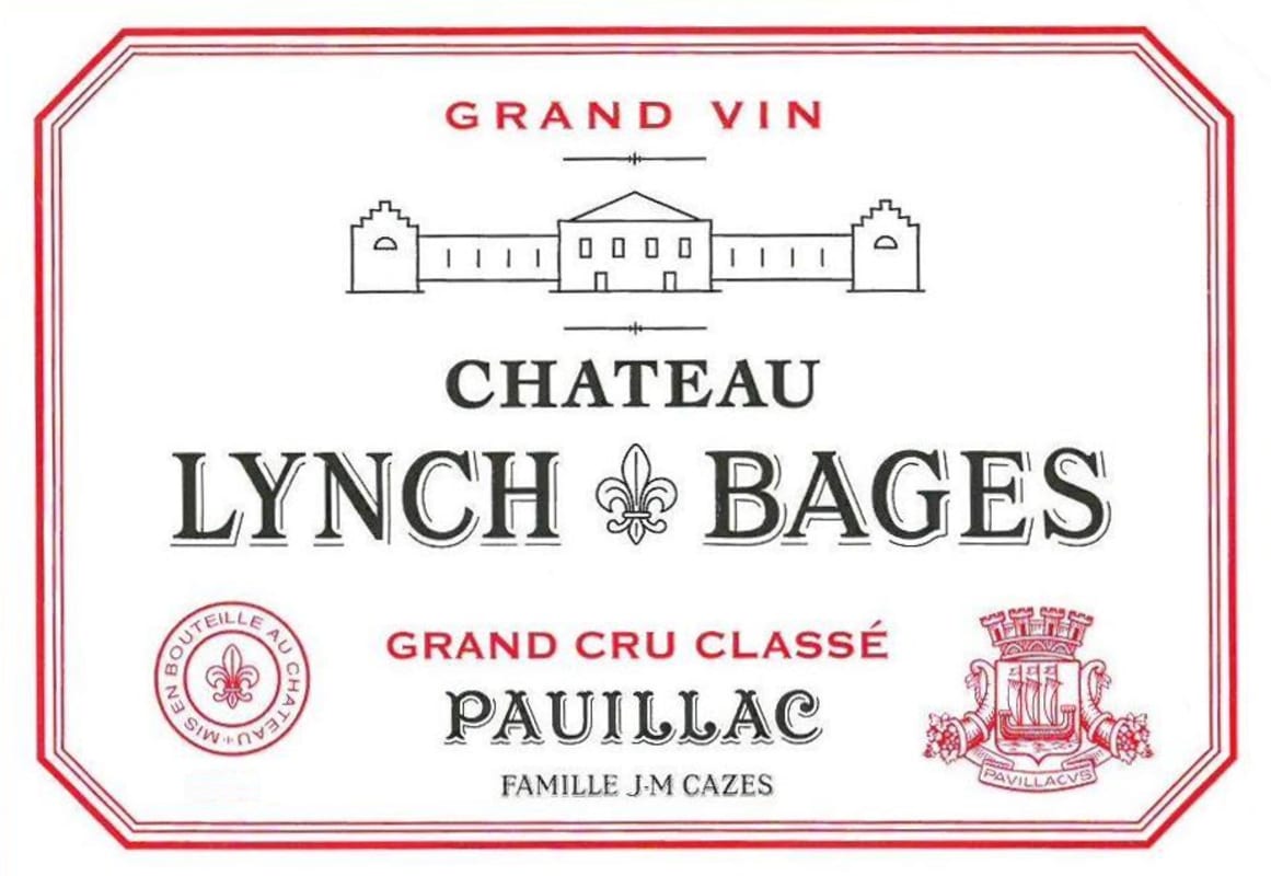 Chateau Lynch-Bages (1.5 Liter Magnum) 2018 Front Label