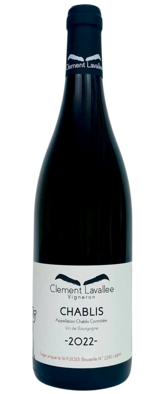 Clement Lavallee Chablis Les Ardillers 2022 Front Bottle Shot