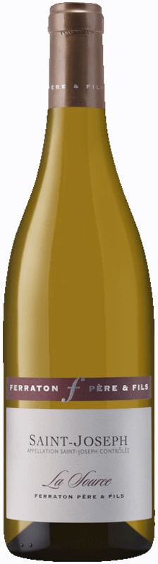 Ferraton Pere & Fils Saint-Joseph La Source Blanc 2016 Front Bottle Shot