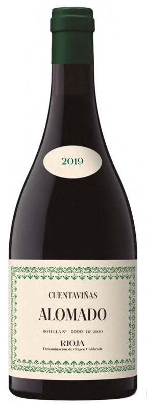 Cuentavinas Rioja Alomado 2019 Front Bottle Shot