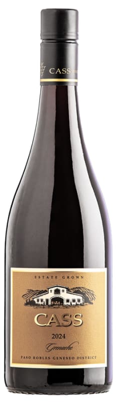Cass Winery Grenache 2024 Front Bottle Shot