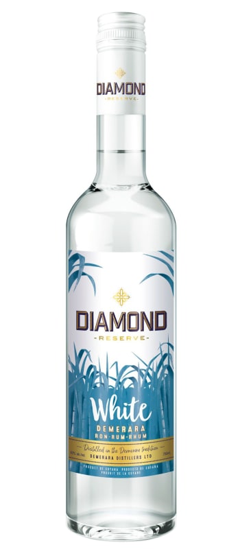 Diamond Reserve White Rum Front Bottle Shot