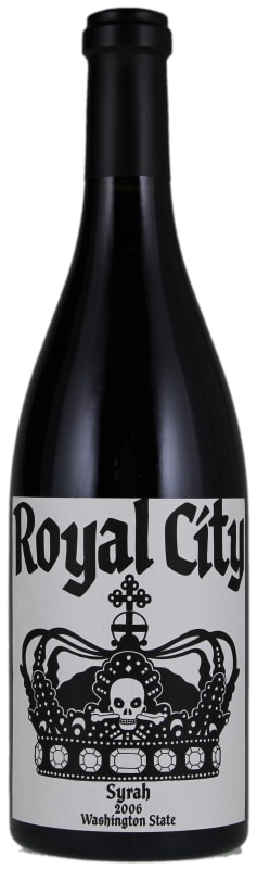 K Vintners Royal City Syrah 2006 Front Bottle Shot