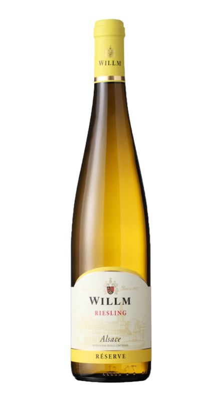Willm Reserve Riesling 2019 Front Bottle Shot