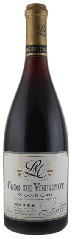 Lucien Le Moine Clos de Vougeot Grand Cru 2018 Front Bottle Shot