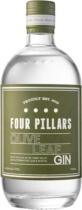 Four Pillars Olive Leaf Gin (700ML) Front Bottle Shot