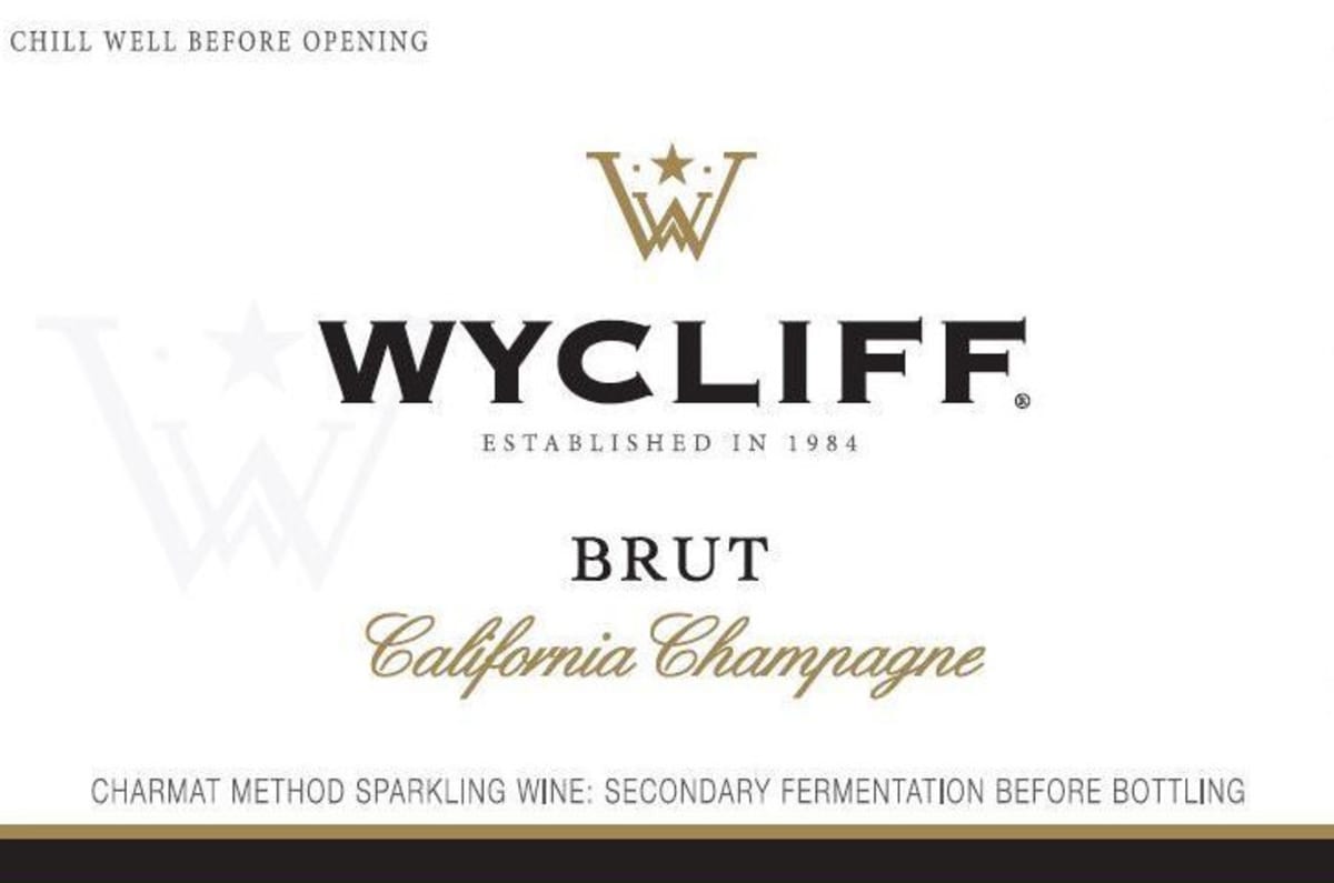 Wycliff Champagne Brut Front Label
