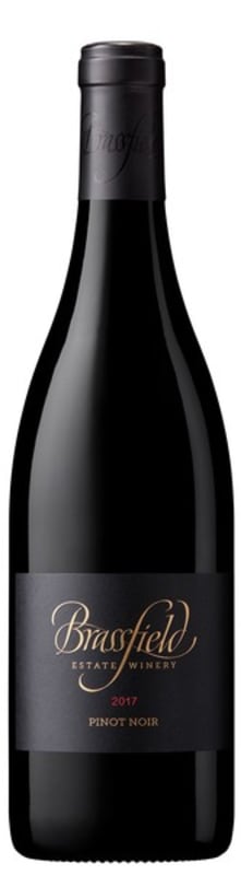 Brassfield Pinot Noir 2017 Front Bottle Shot