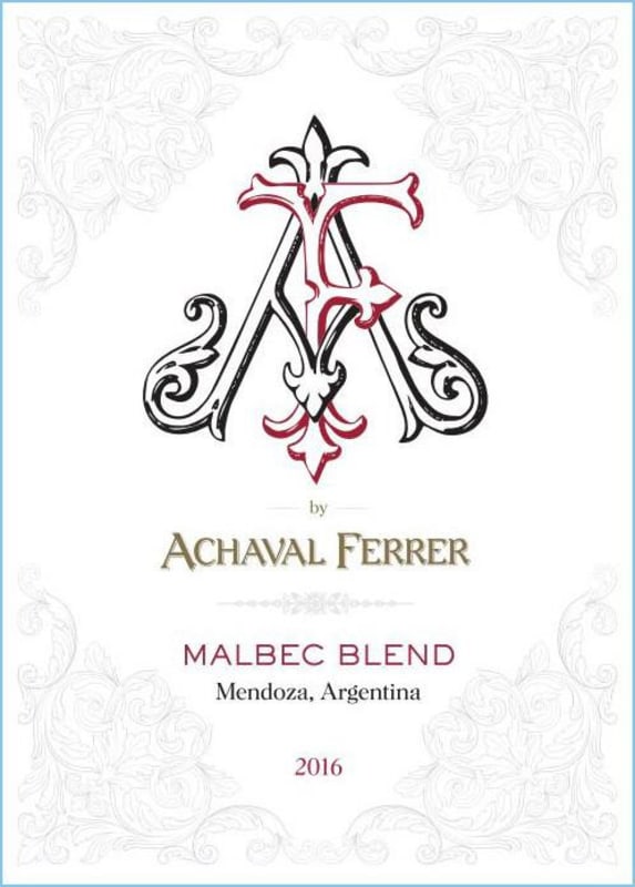 Achaval Ferrer Malbec Blend 2016 Front Label