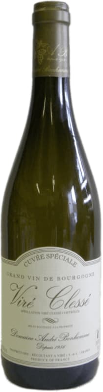 Andre Bonhomme Vire-Clesse Cuvee Speciale 2018 Front Bottle Shot