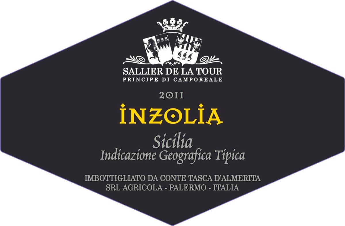 Sallier de La Tour Inzolia 2011 Front Label
