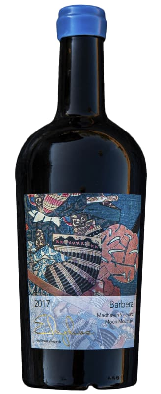 Edaphos Madhavan Vineyard Barbera 2017 Front Bottle Shot