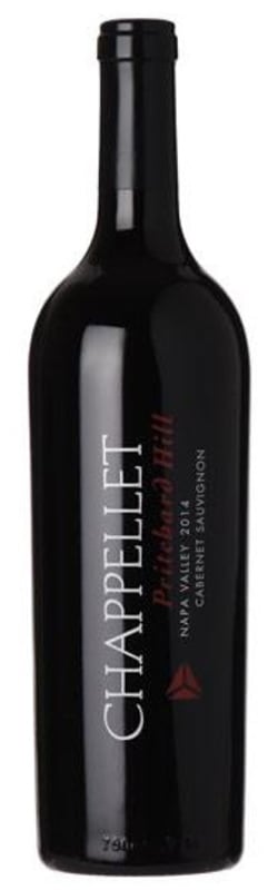 Chappellet Pritchard Hill Estate Vineyard Cabernet Sauvignon (1.5 Liter Magnum) 2014 Front Bottle Shot