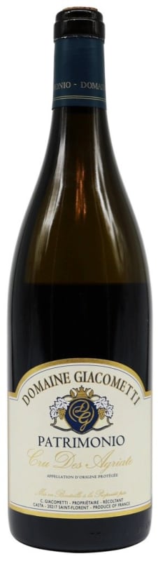 Domaine Giacometti Patrimonio Cru des Agriate Rouge 2019 Front Bottle Shot