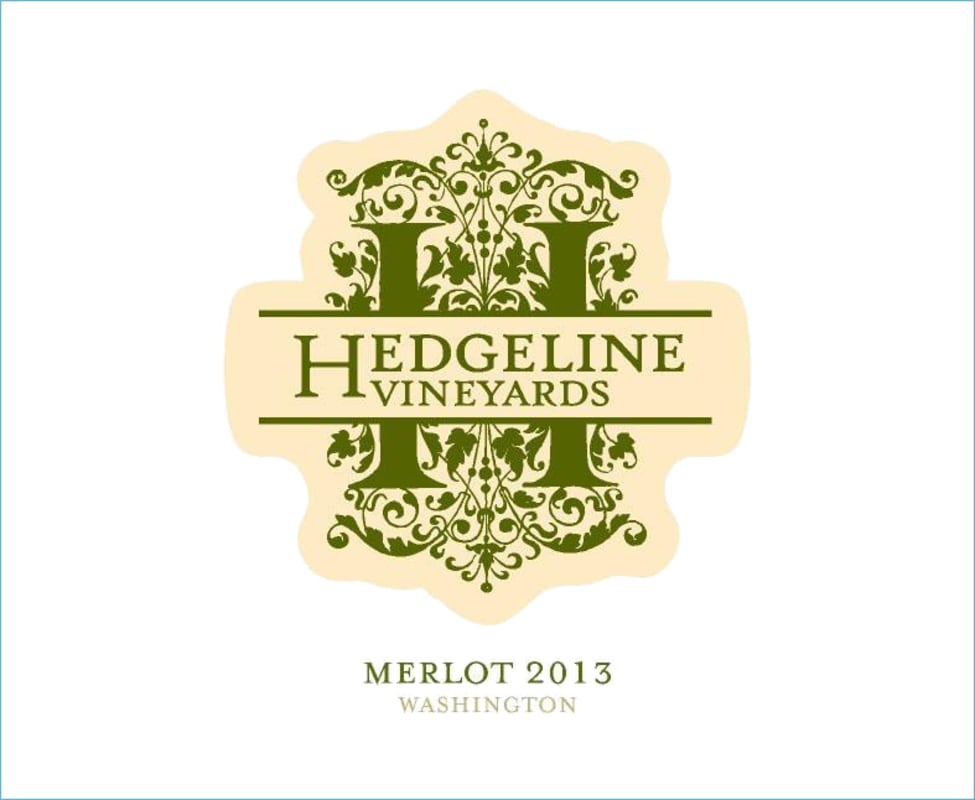 Hedgeline Vineyards Merlot 2013 Front Label