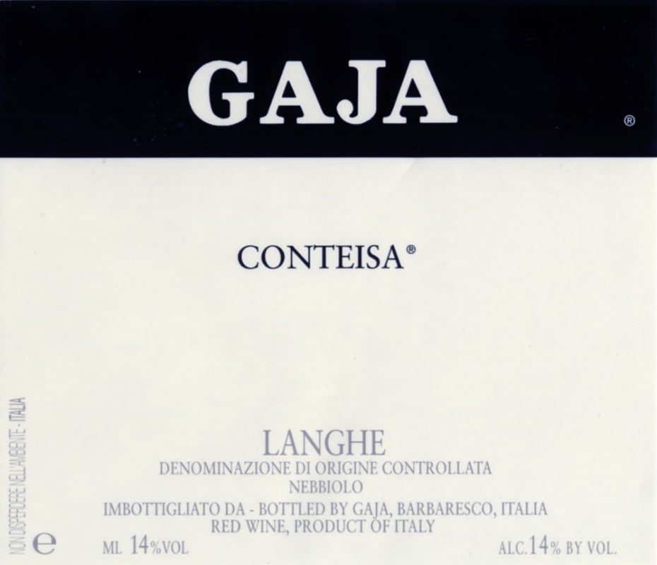 Gaja Conteisa (1.5 Liter Magnum) 2007 Front Label