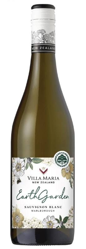 Villa Maria Earthgarden Sauvignon Blanc 2025 Front Bottle Shot