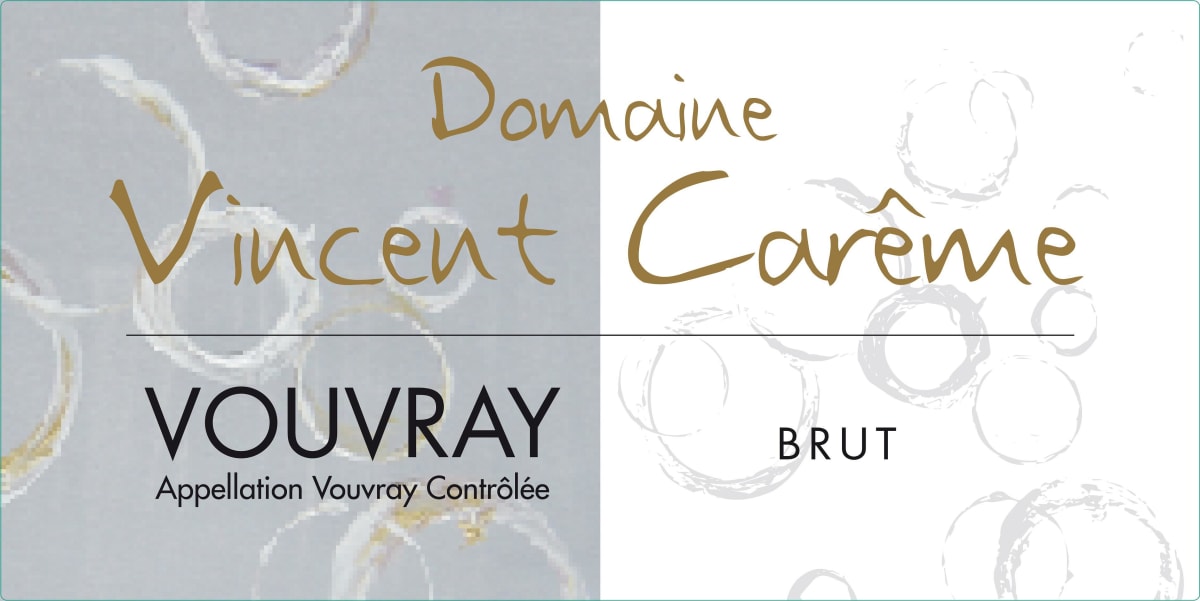 Domaine Vincent Careme Vouvray Brut Front Label