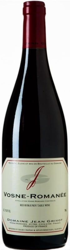 Domaine Jean Grivot Vosne-Romanee 2015 Front Bottle Shot