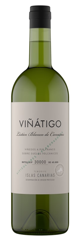 Bodegas Vinatigo Listan Blanco 2020 Front Bottle Shot