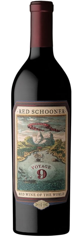 Red Schooner by Caymus Voyage 9 Front Bottle Shot