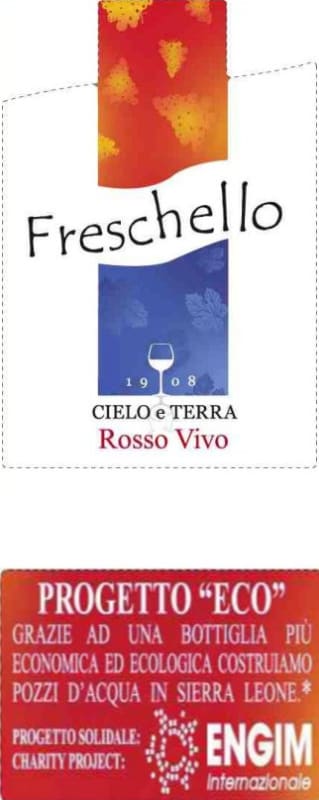 Cielo e Terra Vivo Rosso Front Label