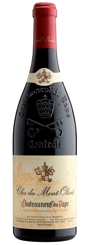 Clos du Mont Olivet Chateauneuf-du-Pape 2001 Front Bottle Shot