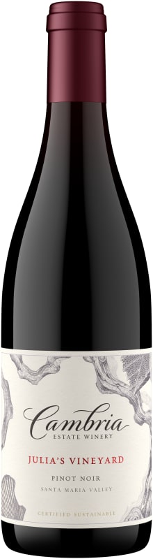 Cambria Julia's Vineyard Pinot Noir (375ML half-bottle) 2020 Front Bottle Shot