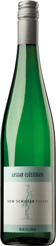 Weingut Ansgar Clusserath Vom Schiefer Riesling Trocken 2016 Front Bottle Shot