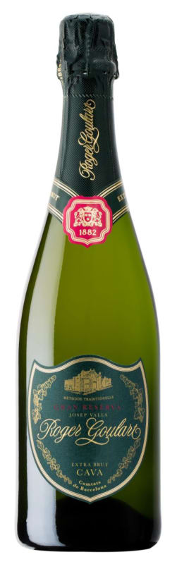 Roger Goulart Josep Valls Gran Reserva Cava 2019 Front Bottle Shot