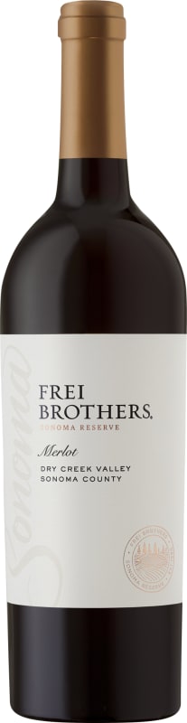 Frei Brothers Reserve Merlot 2019 Front Bottle Shot