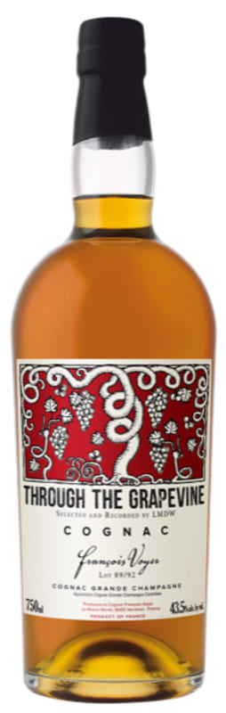 Through the Grapevine Voyer Lot 89/92 Cognac Front Bottle Shot