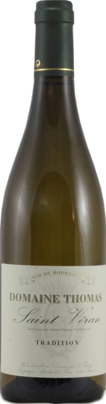 Domaine Thomas & Fils Saint Veran 2015 Front Bottle Shot