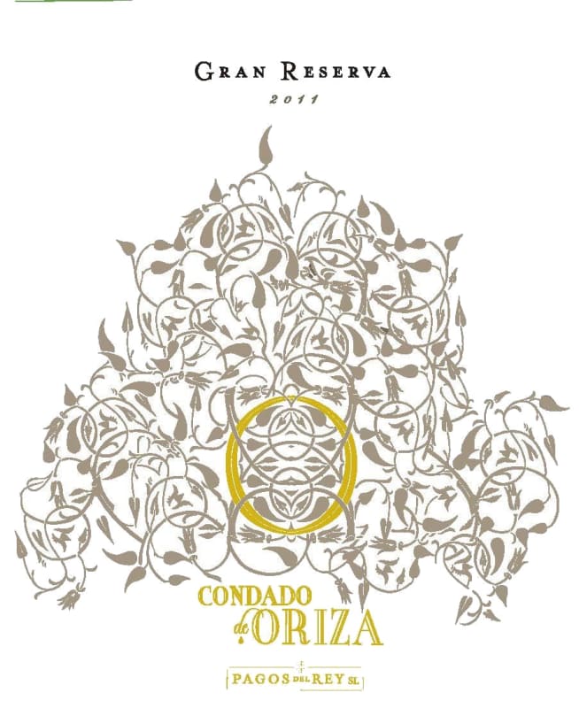 Pagos Del Rey Condado de Oriza Gran Reserva Red 2011 Front Label