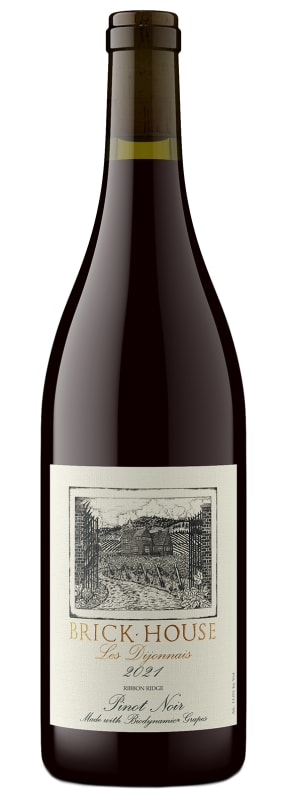 Brick House Les Dijonnais Pinot Noir 2021 Front Bottle Shot