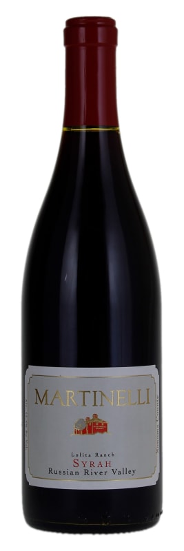 Martinelli Lolita Ranch Syrah 2016 Front Bottle Shot
