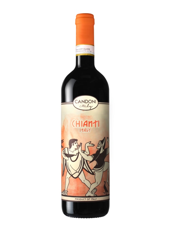 Candoni Chianti 2018 Front Bottle Shot
