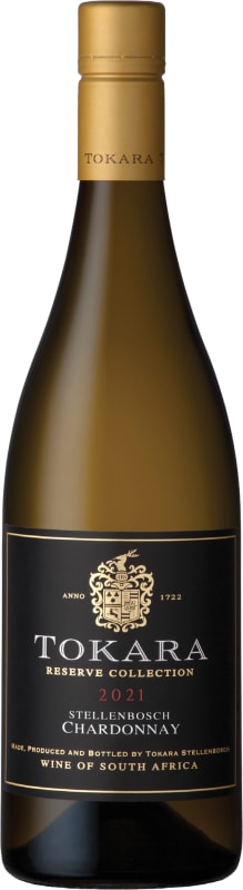 Tokara Reserve Chardonnay 2021 Front Bottle Shot