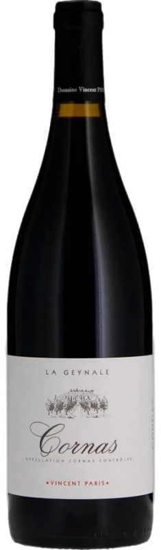 Vincent Paris Cornas La Geynale 2024 Front Bottle Shot
