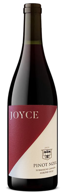 Joyce Vineyards Submarine Canyon Pinot Noir 2020 Front Bottle Shot